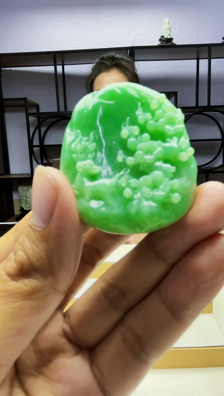 【闪购商品】定制翡翠未镶嵌毛货02200087