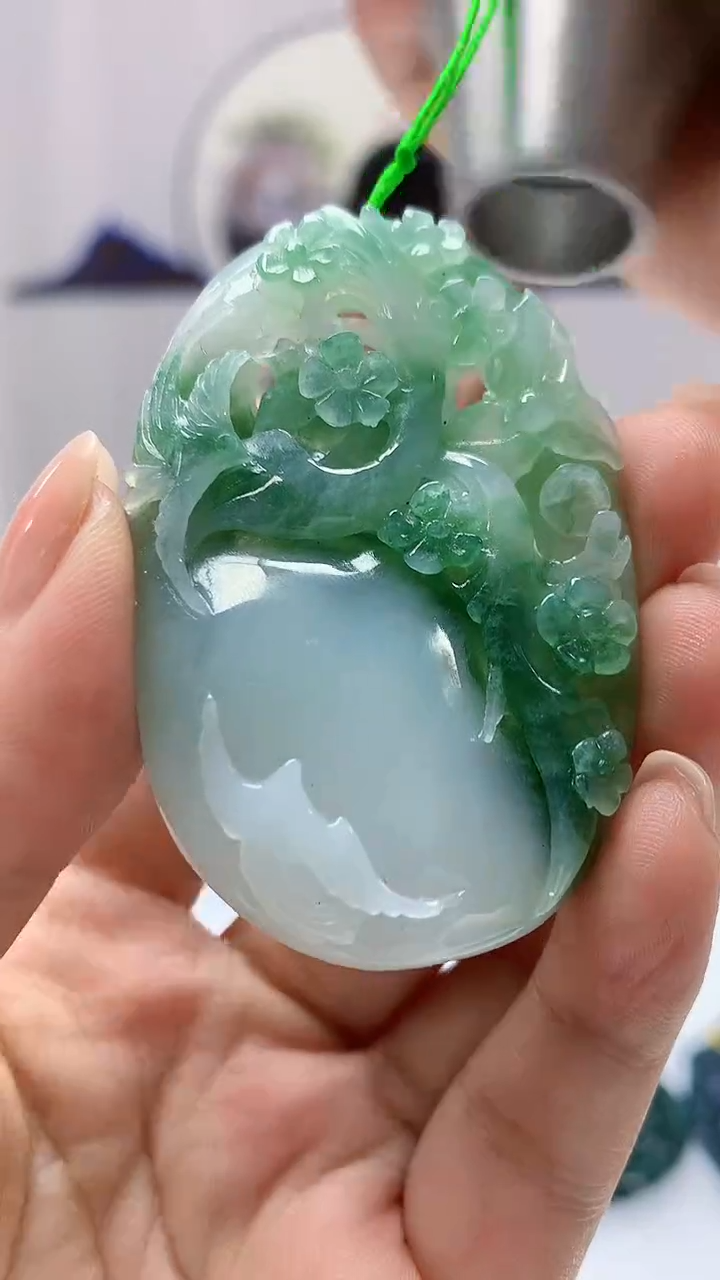 【闪购商品】定制翡翠未镶嵌5152ms-毛货164瓜