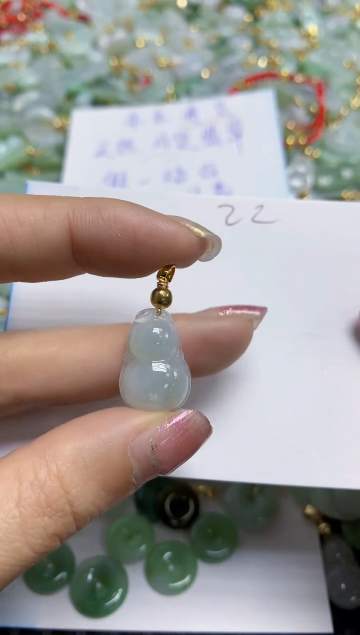 【闪购商品】翡翠颈饰合金  天然A货翡翠