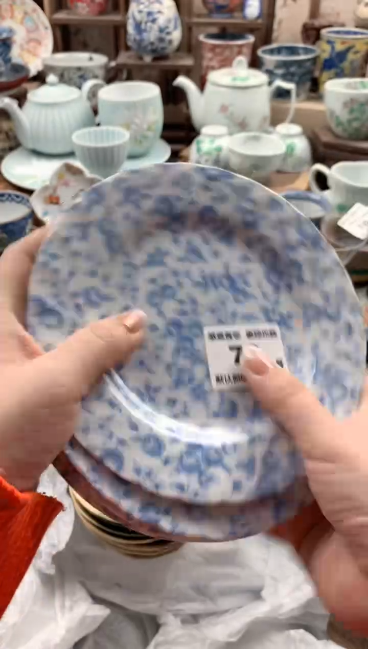 瓷片兔*?76号九姑娘工艺品瓷器