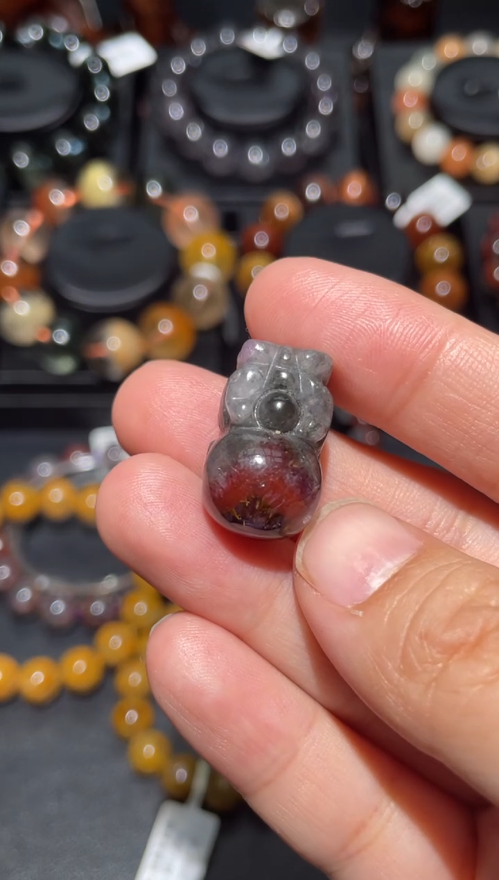 未镶嵌珠宝半成品水晶极光-128