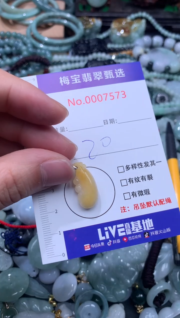 颈饰未镶嵌翡翠20