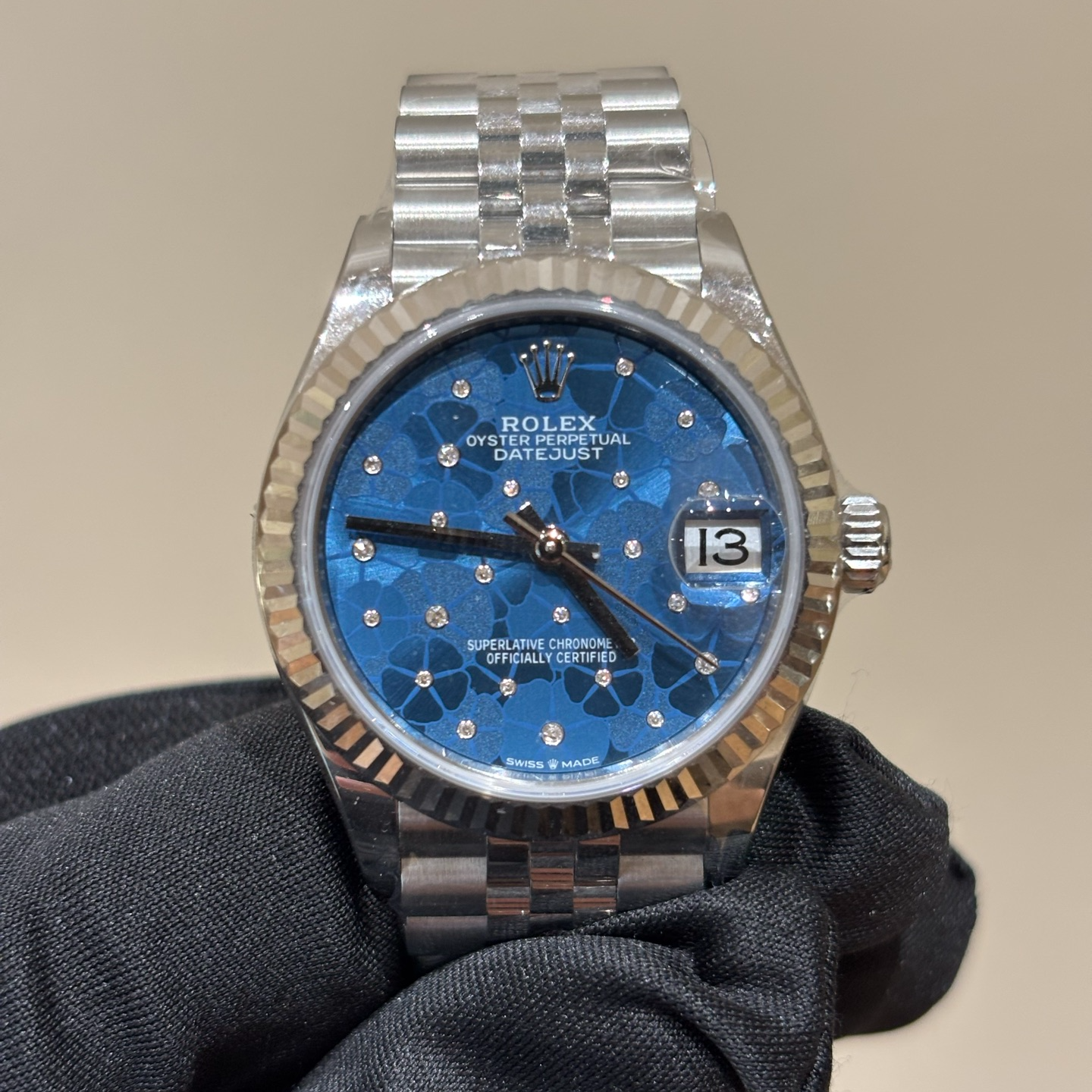 99新 Rolex/劳力士 日志278274蓝色盘面精钢材质 31mm表径