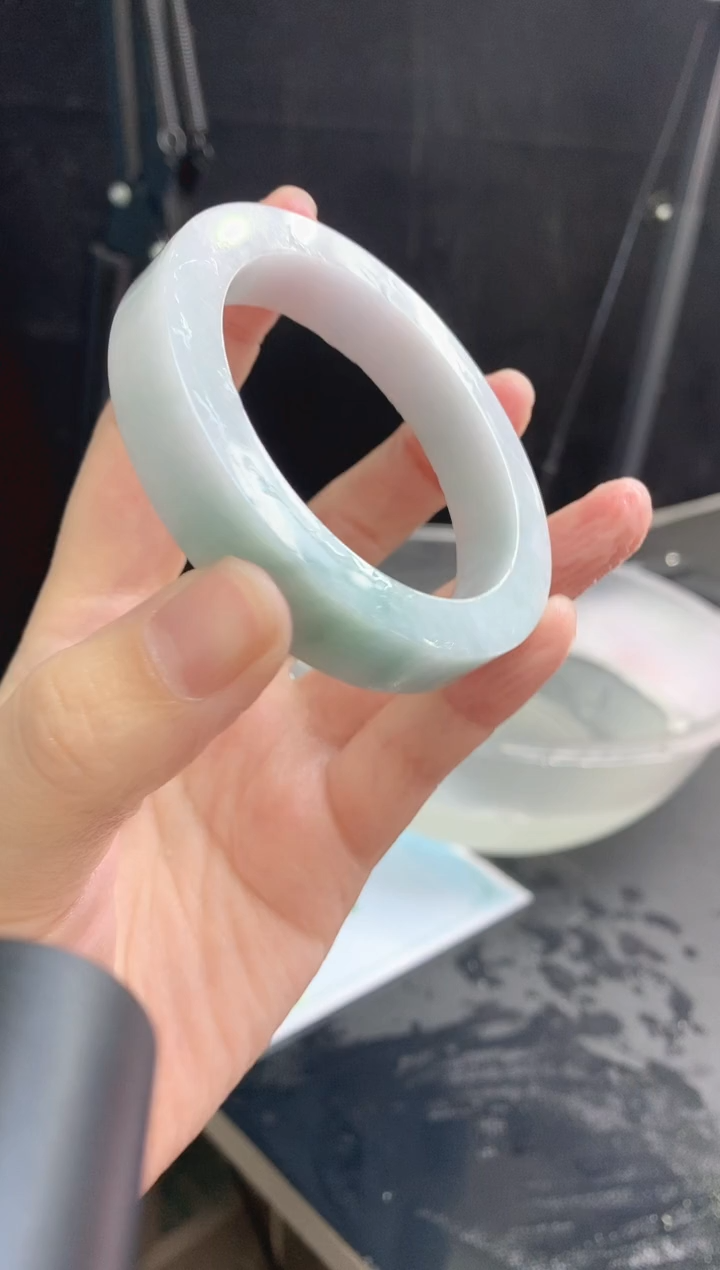 【闪购商品】定制翡翠手镯未镶嵌29 56-59正