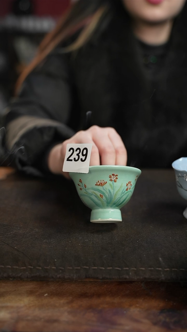 【闪购商品】杯239等烟雨陶瓷手作主人杯