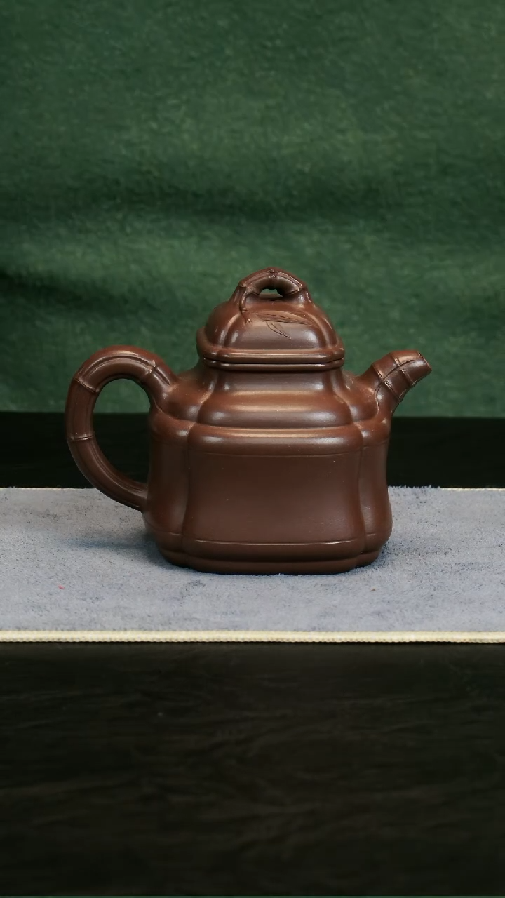 【闪购商品】紫砂茶壶革紫四方小竹鼎