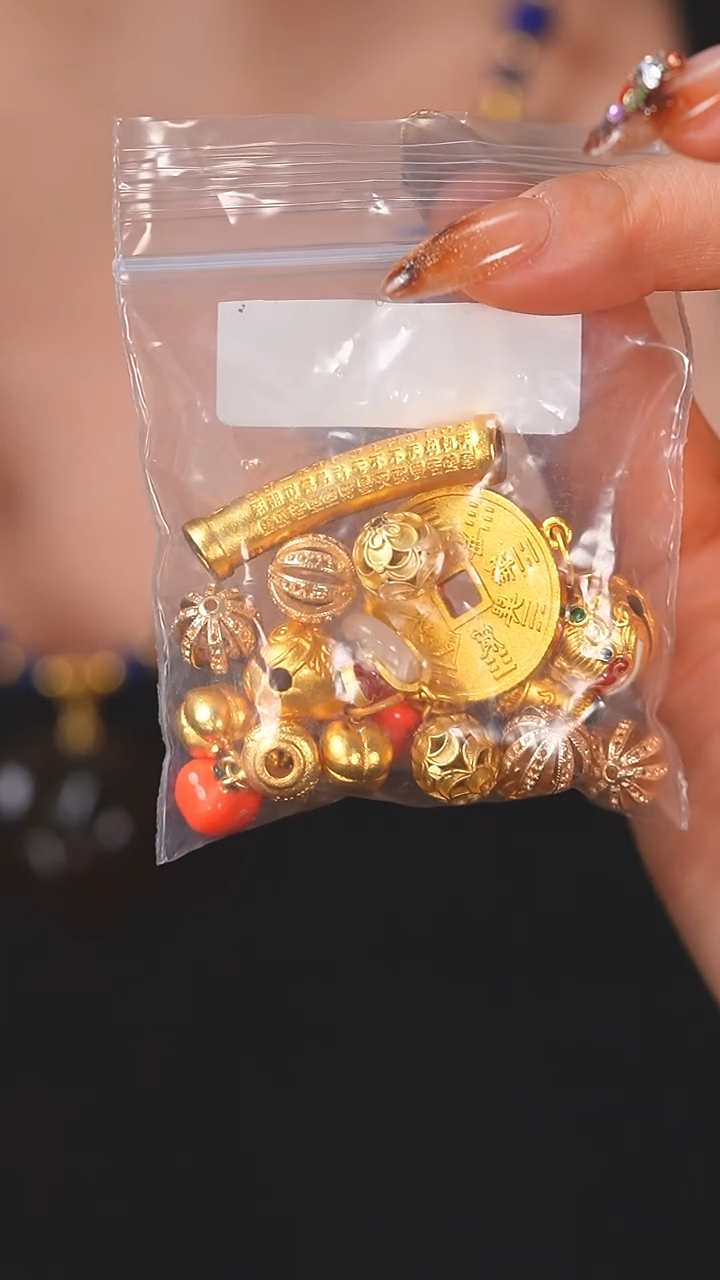 裸石合成水晶CL-1  多宝 材料包  