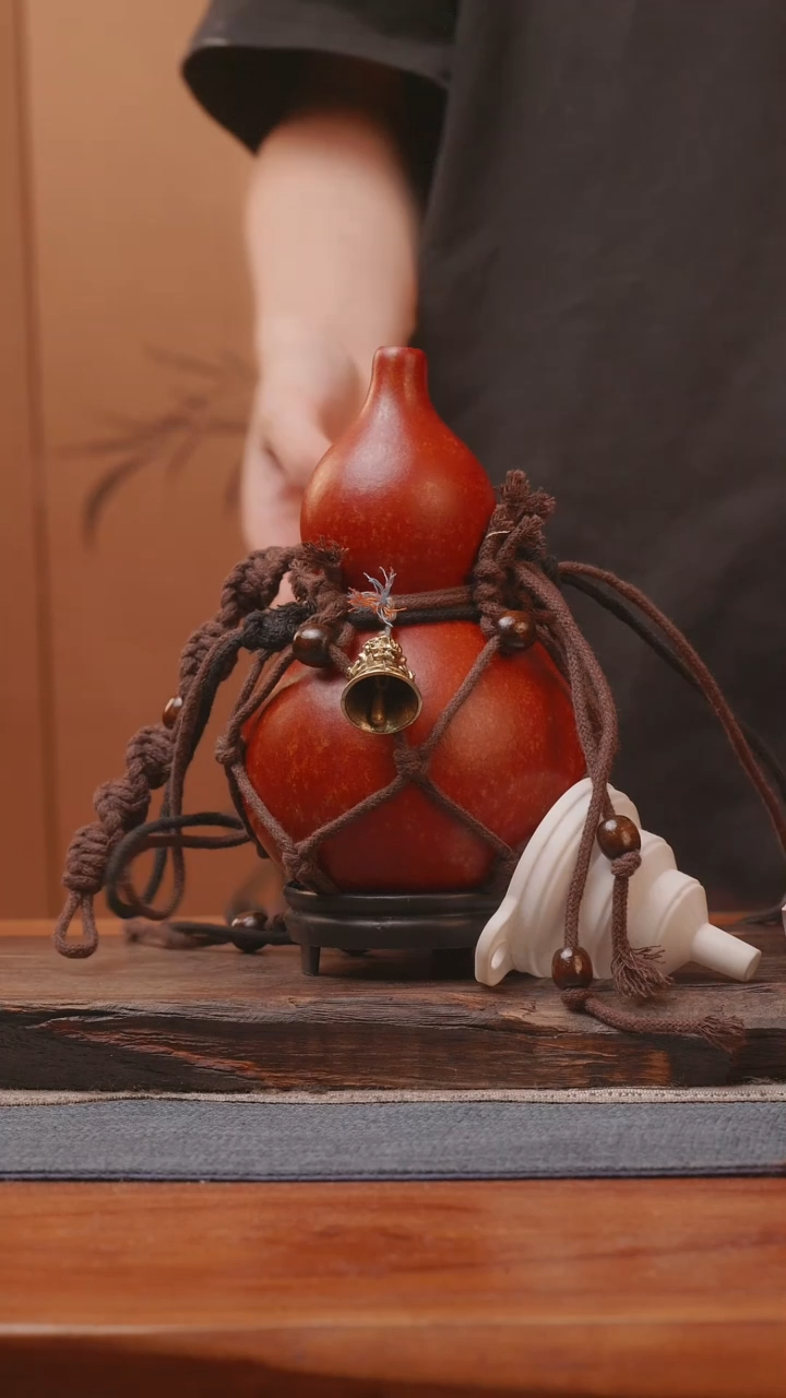 1397号精品大漆葫芦防腐防渗装水茶酒