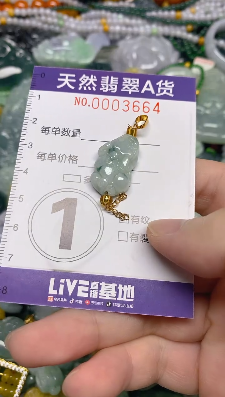颈饰未镶嵌翡翠0003664