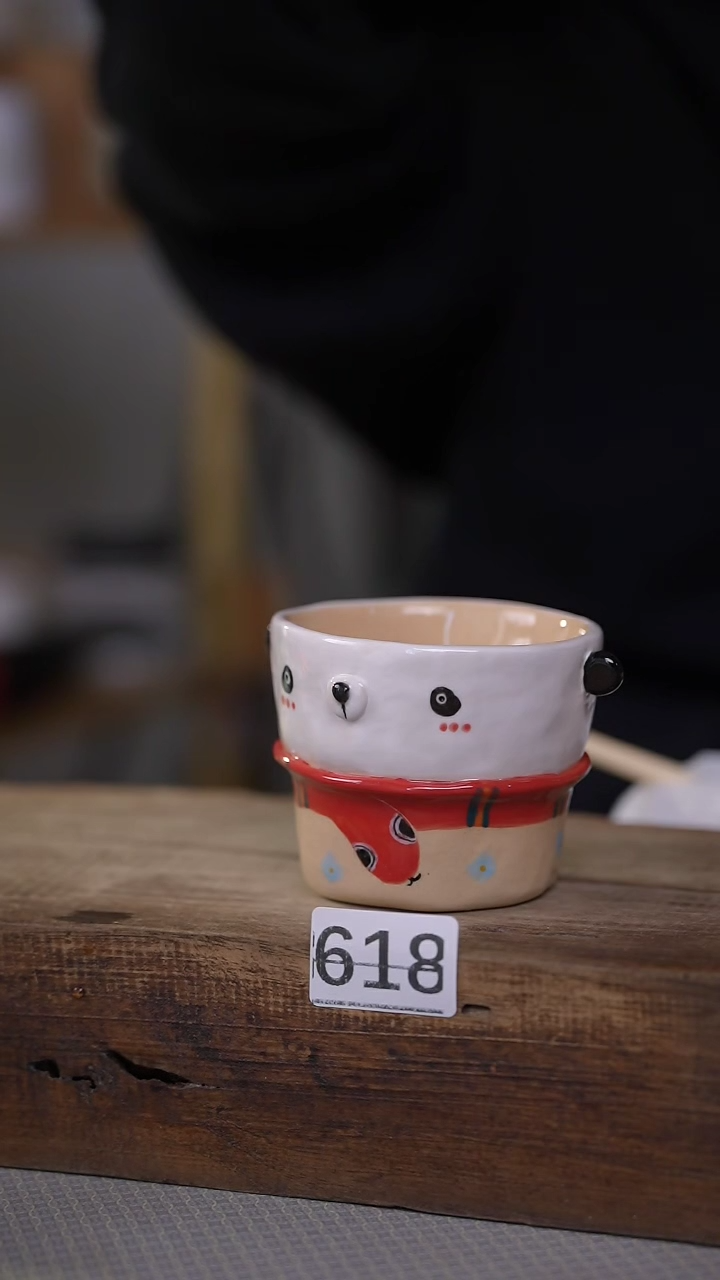 【闪购商品】瓷片手绘·杯/设计师 xudu 款