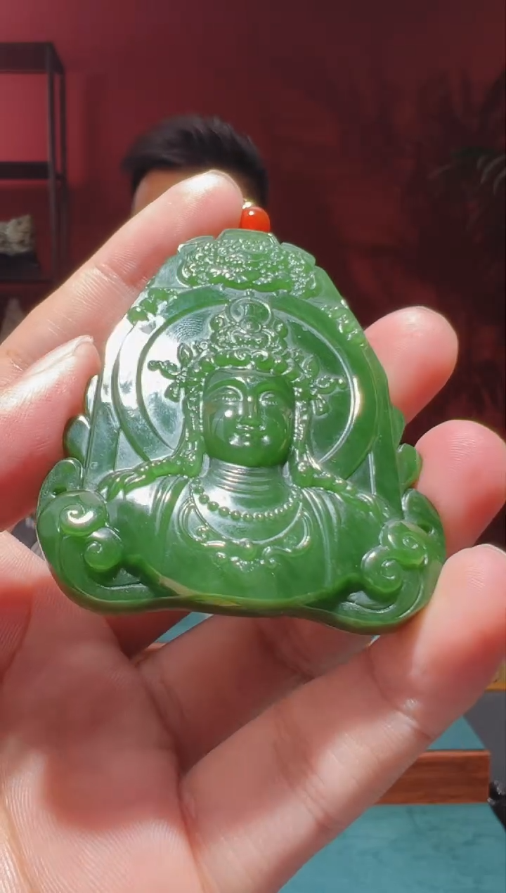 【闪购商品】和田玉吊坠(不含链)未镶嵌1