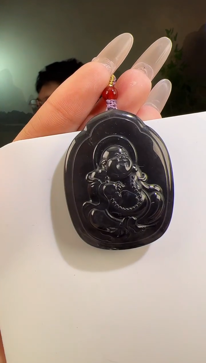 【闪购商品】和田玉颈饰未镶嵌佛牌 无
