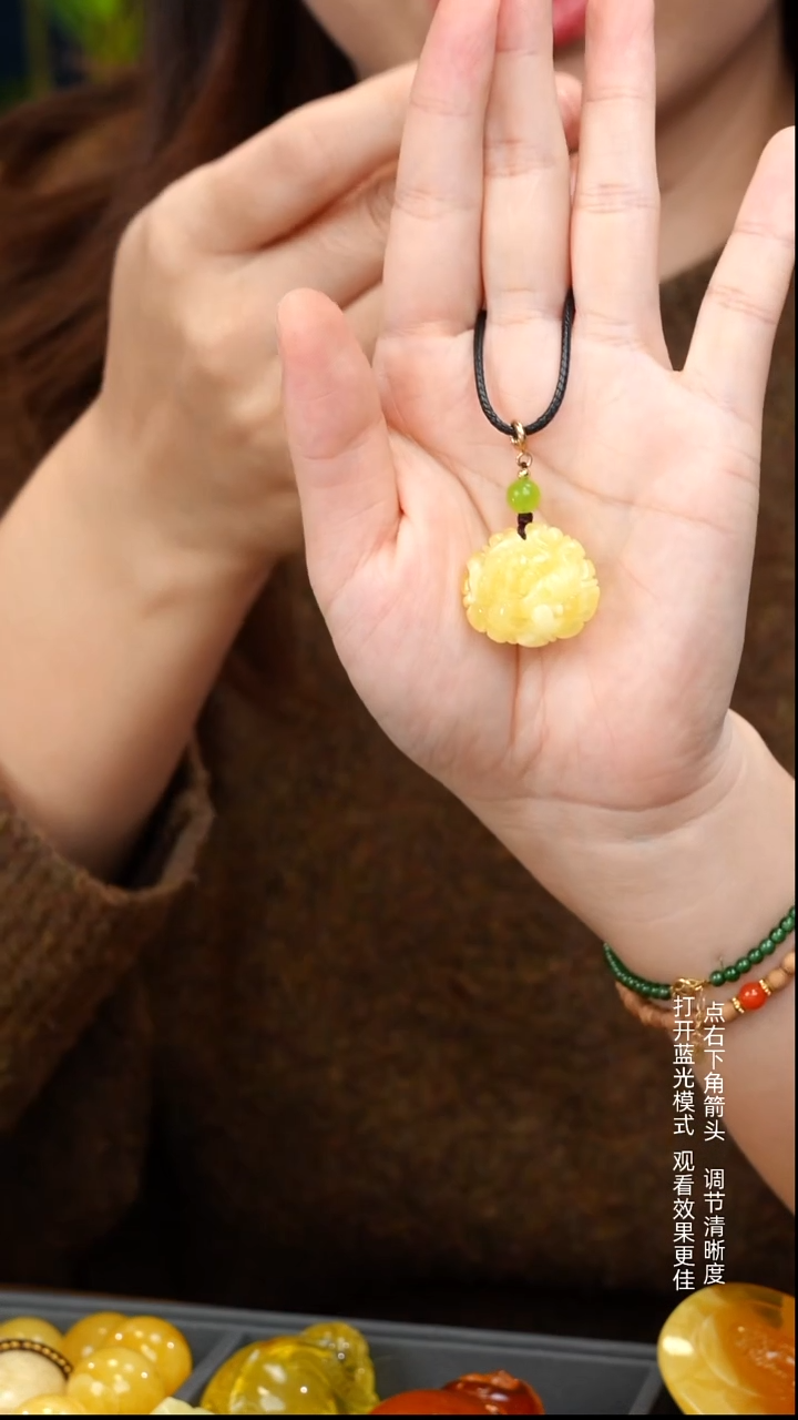 蜜蜡颈饰未镶嵌1111111