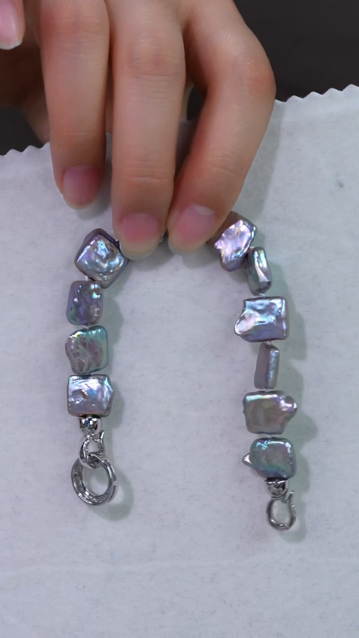 未镶嵌淡水珍珠手链132