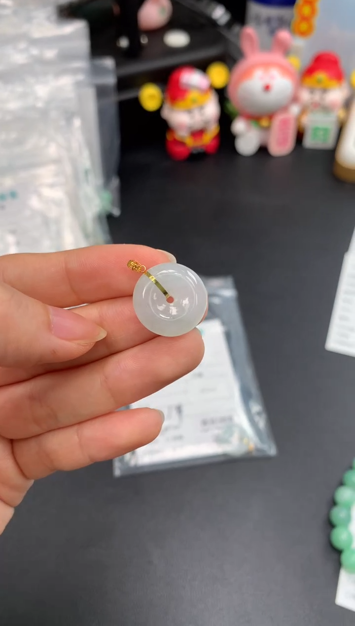 定制翡翠18K金镶嵌模式推广期48小时鉴赏期