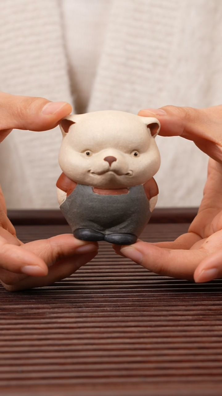 【闪购商品】紫砂茶宠四色小狗