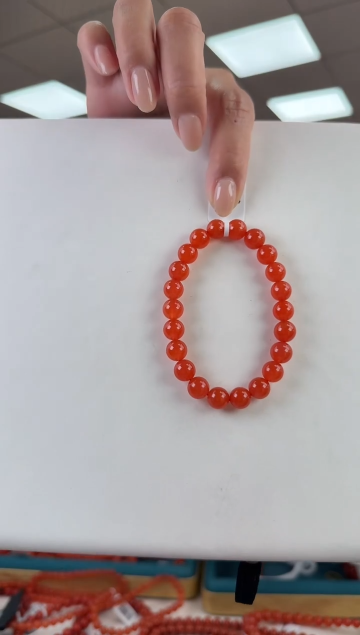 未镶嵌珠串南红玛瑙多样发其一/8/20322001399