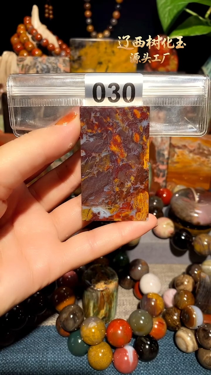 未镶嵌-硅化玉天然北票硅化玉吊坠