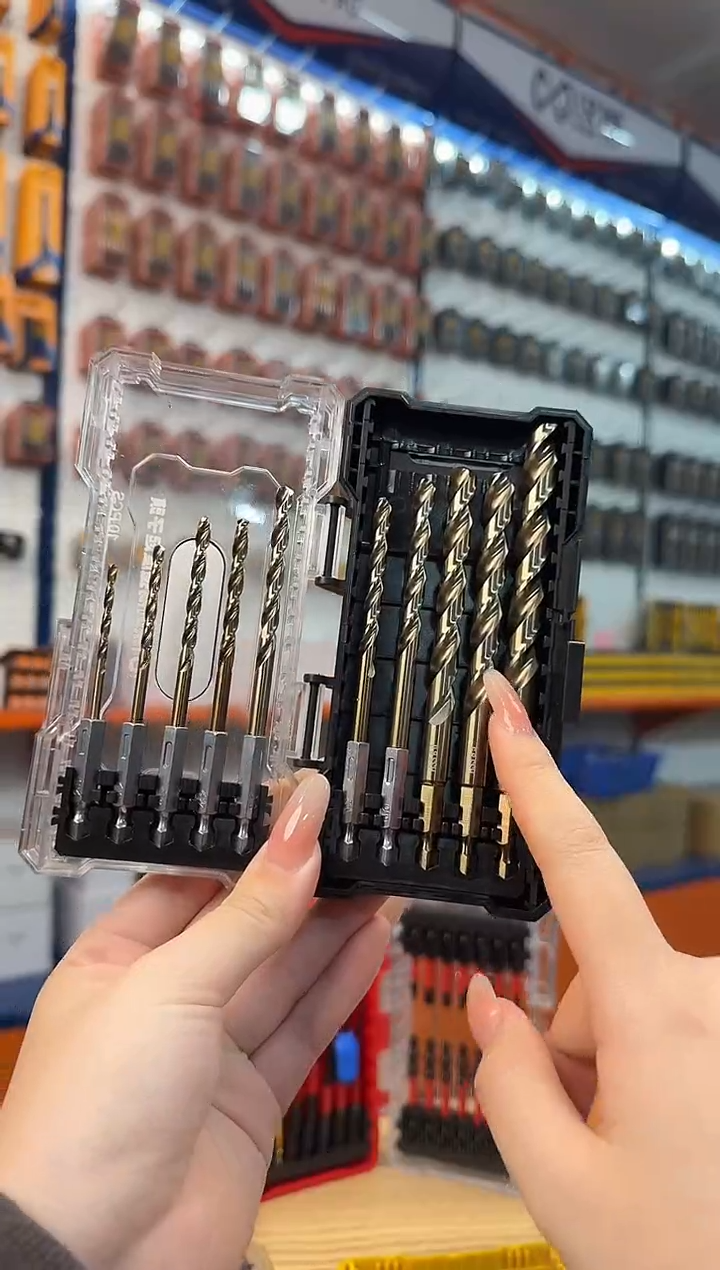 a直播2.5-10麻花钻套装