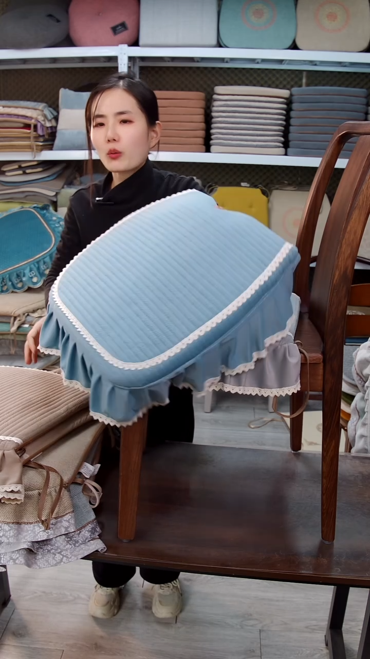 布布横条细绒：蓝色6个