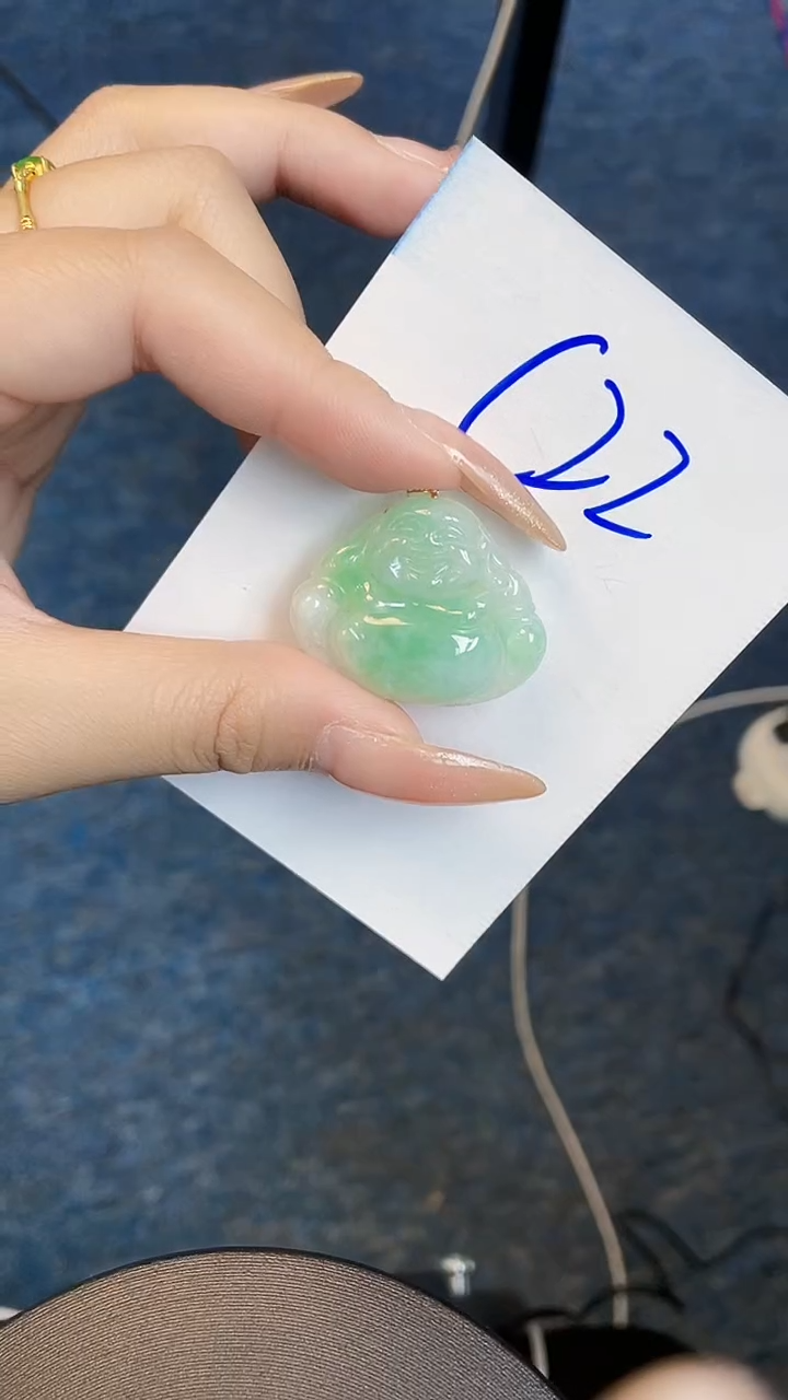 【闪购商品】翡翠颈饰18K金镶嵌00000000