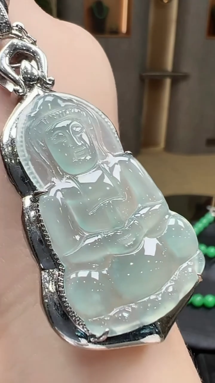 吊坠(不含链)未镶嵌翡翠天然翡翠A货多样性发其一