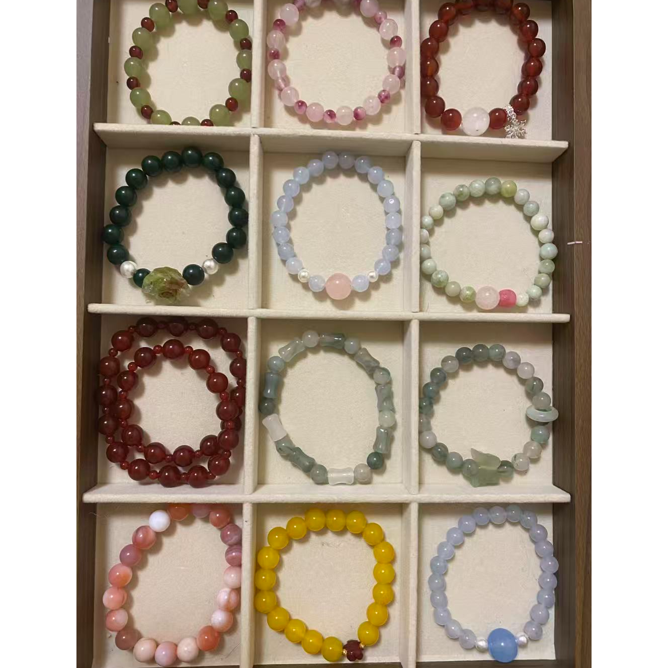 天然水晶手串百搭款 直播专用 多样性发其一