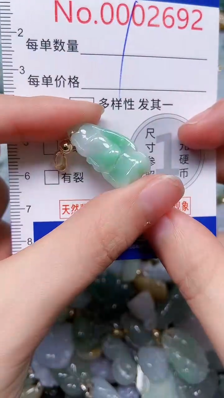 【闪购商品】翡翠颈饰未镶嵌闪购00002692