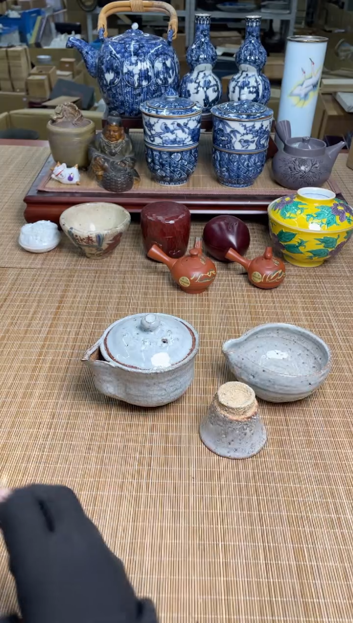 128号一套萩烧茶具直播专用链接
