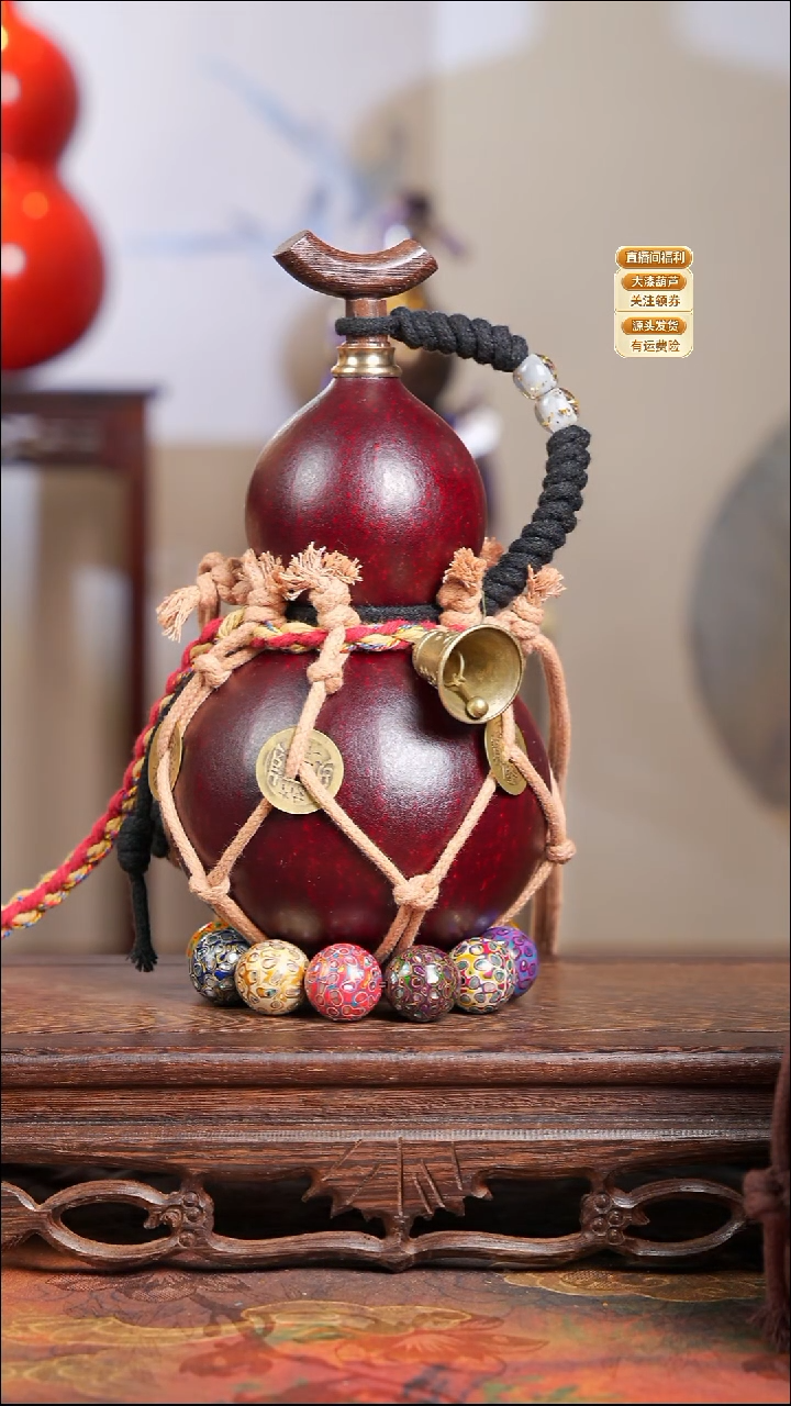 WZ047网兜款葫芦不包手串