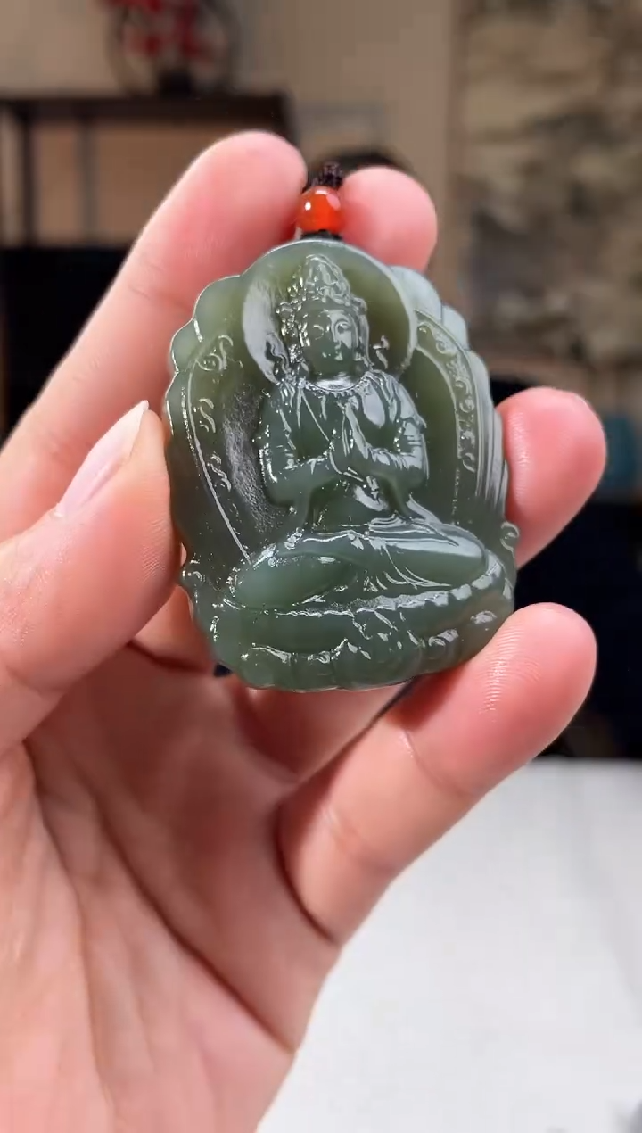 【闪购商品】定制和田玉多样性发货拍一发一06069