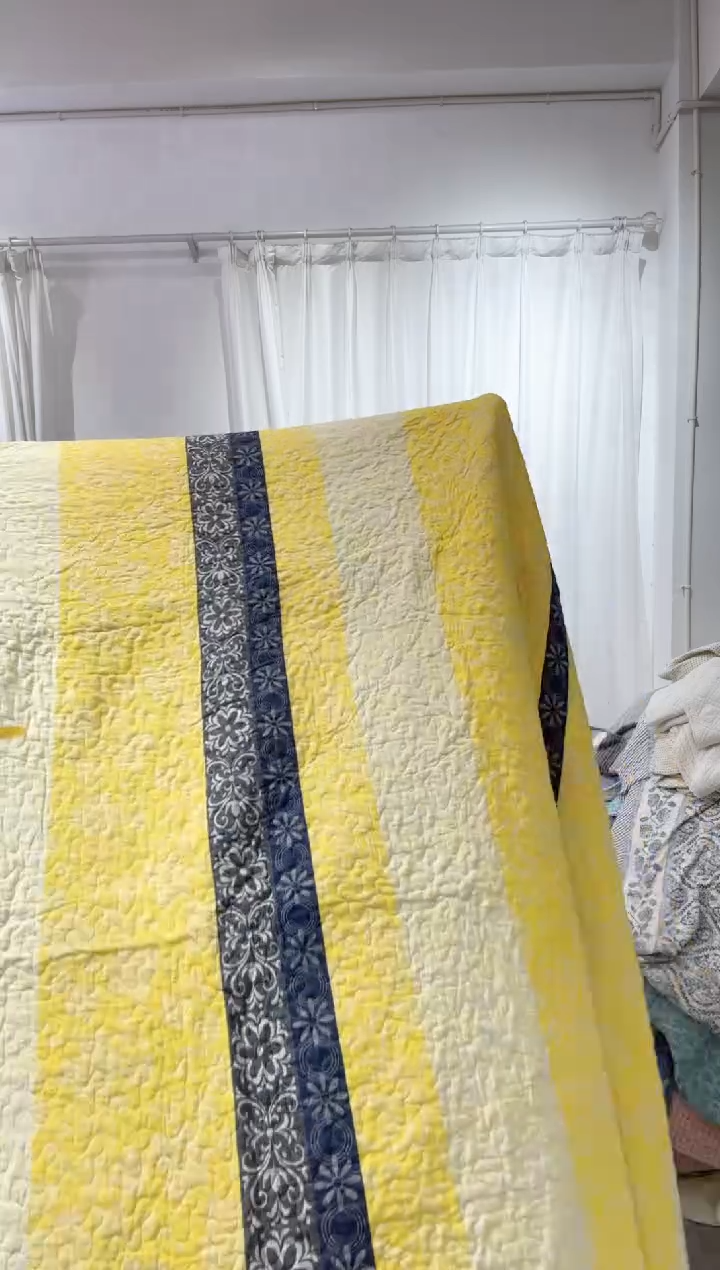 棉250*270纯棉床盖114号微瑕