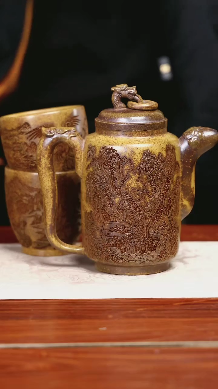 【闪购商品】紫砂茶壶黄龙山原矿紫砂壶