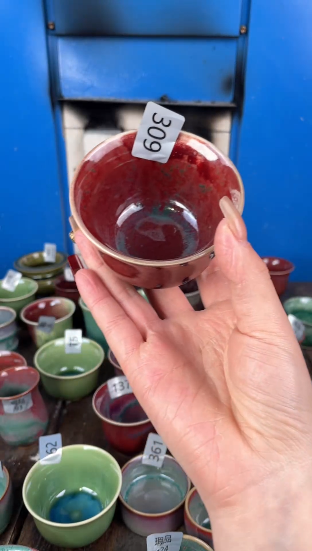 【闪购商品】摆件钧瓷窑变精品茶器