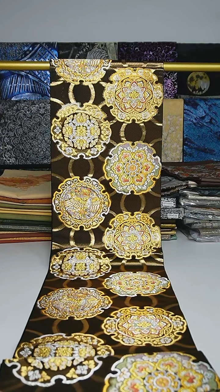 【闪购商品】织绣19六通宝相花特价