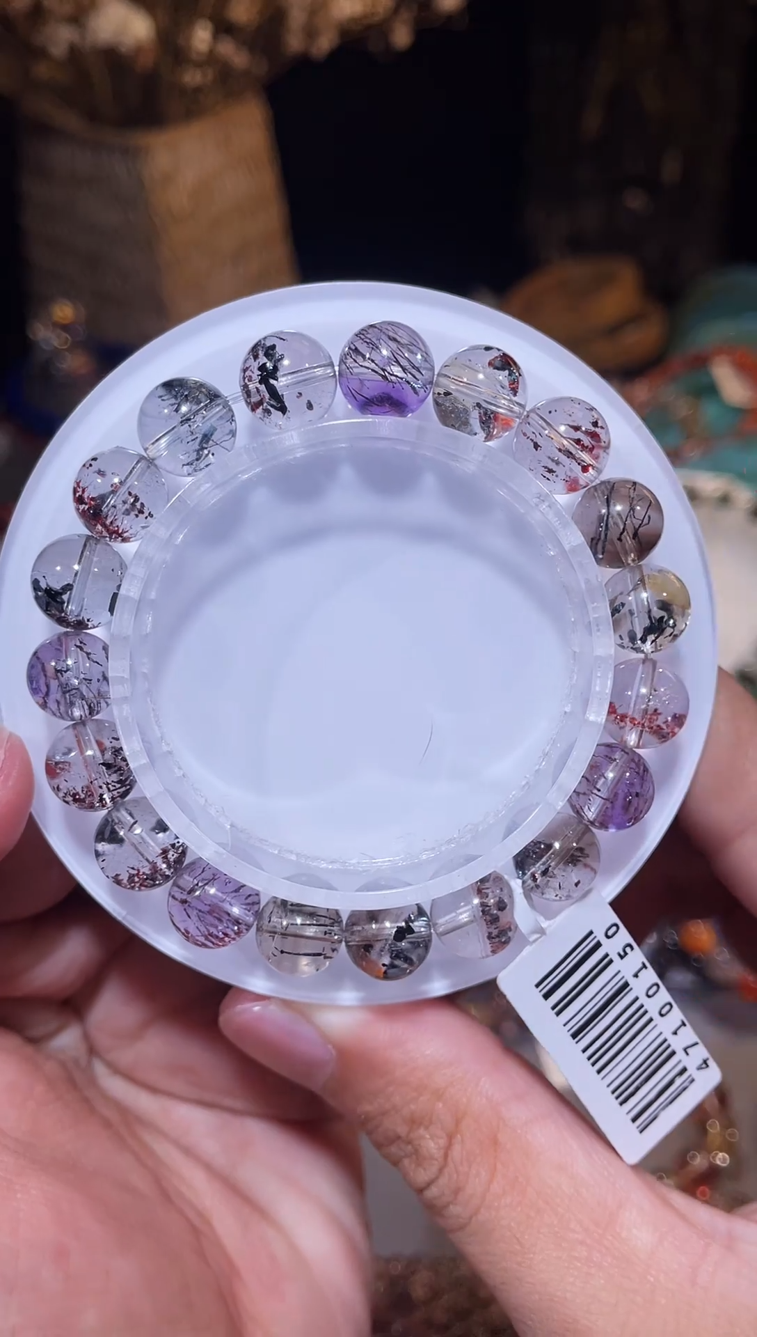 未镶嵌手串水晶毒液超七单圈9m+