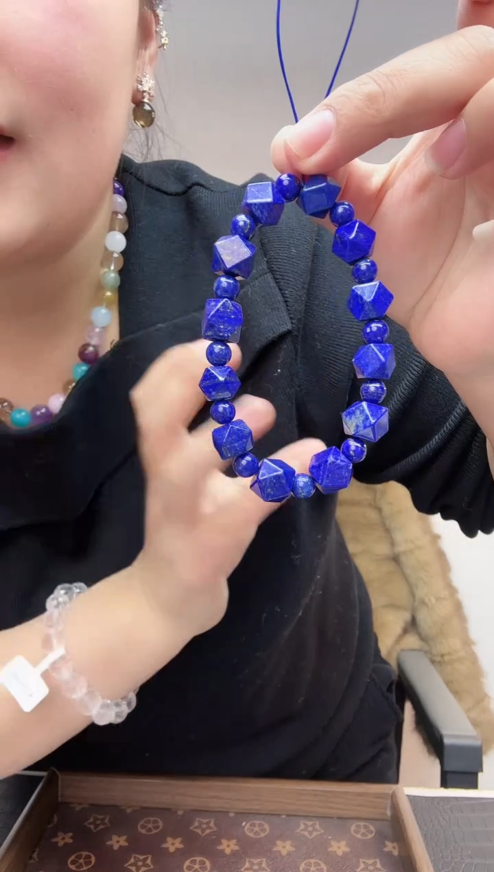 未镶嵌手链水晶天然青金手链11