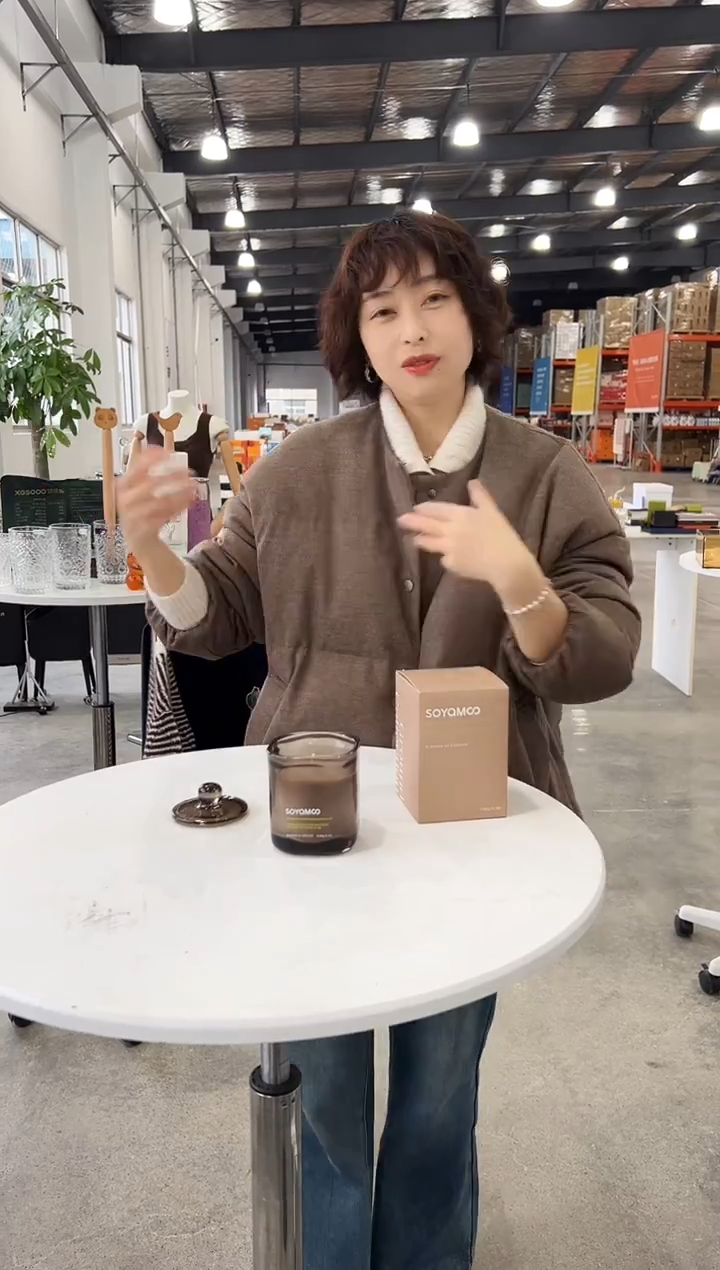 有机玻璃SM蜡烛杯古巴风情