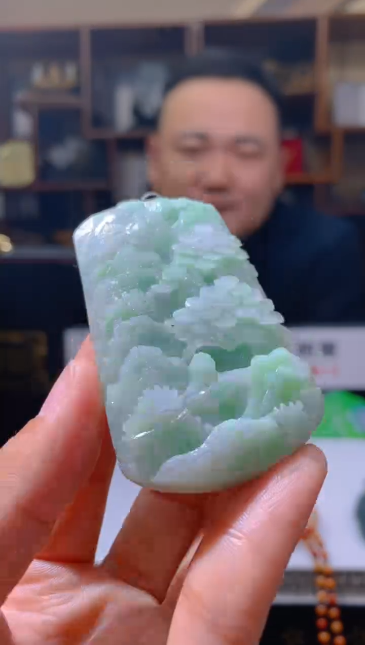 定制翡翠未镶嵌XM翡翠毛货DN-25