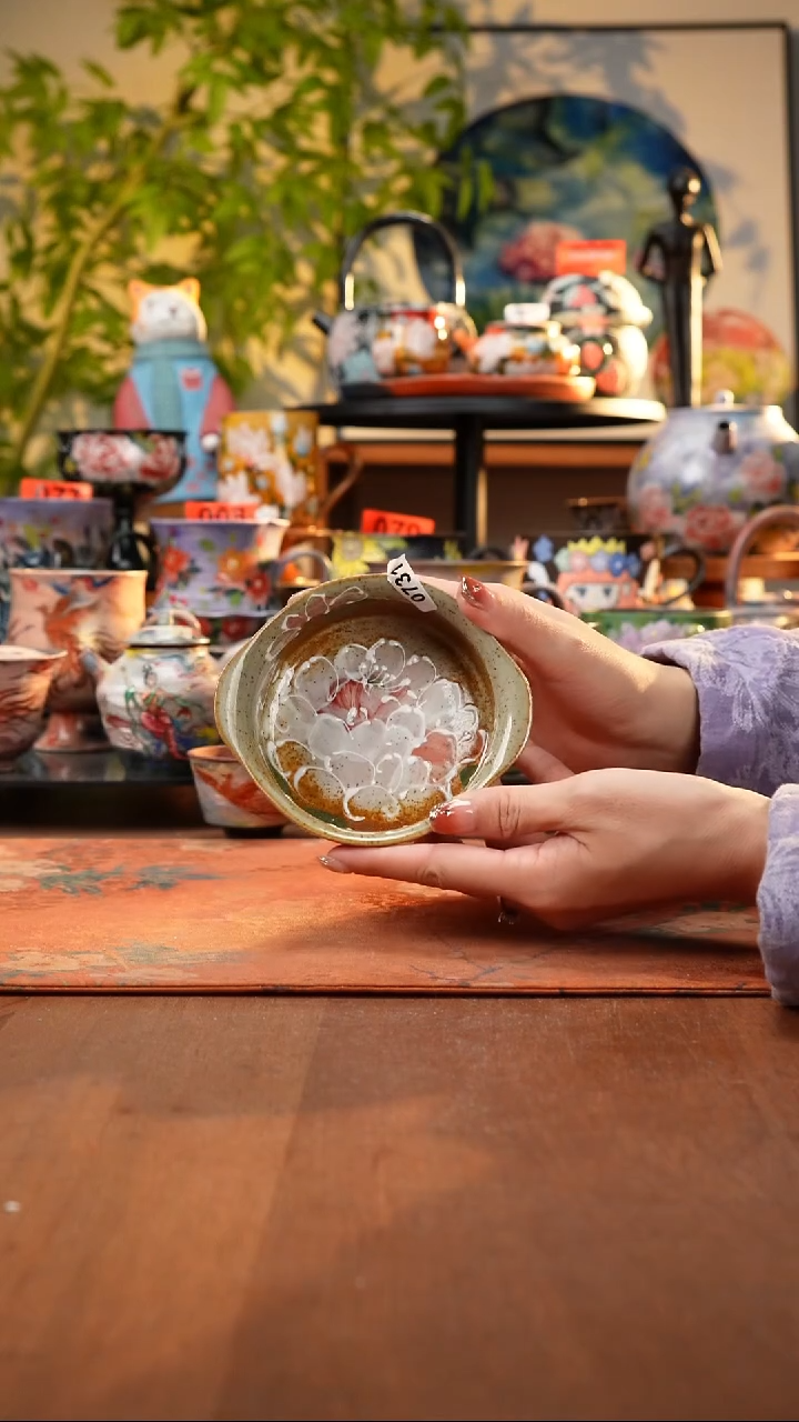 瓷片景德镇手工手绘731