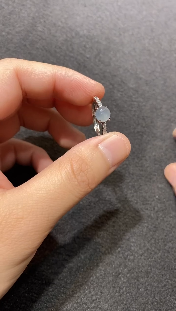 翡翠戒指未镶嵌多样性发货不含链其一