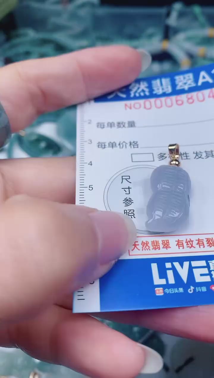 颈饰未镶嵌翡翠00006804