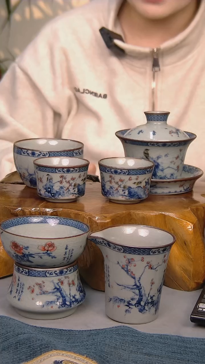 【闪购商品】简装家用款6件套 陶瓷家用茶具系列