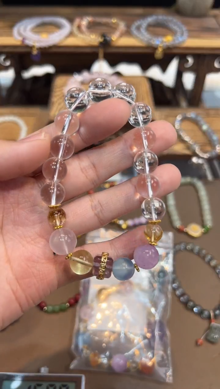 【闪购商品】水晶手绳未镶嵌@@手饰