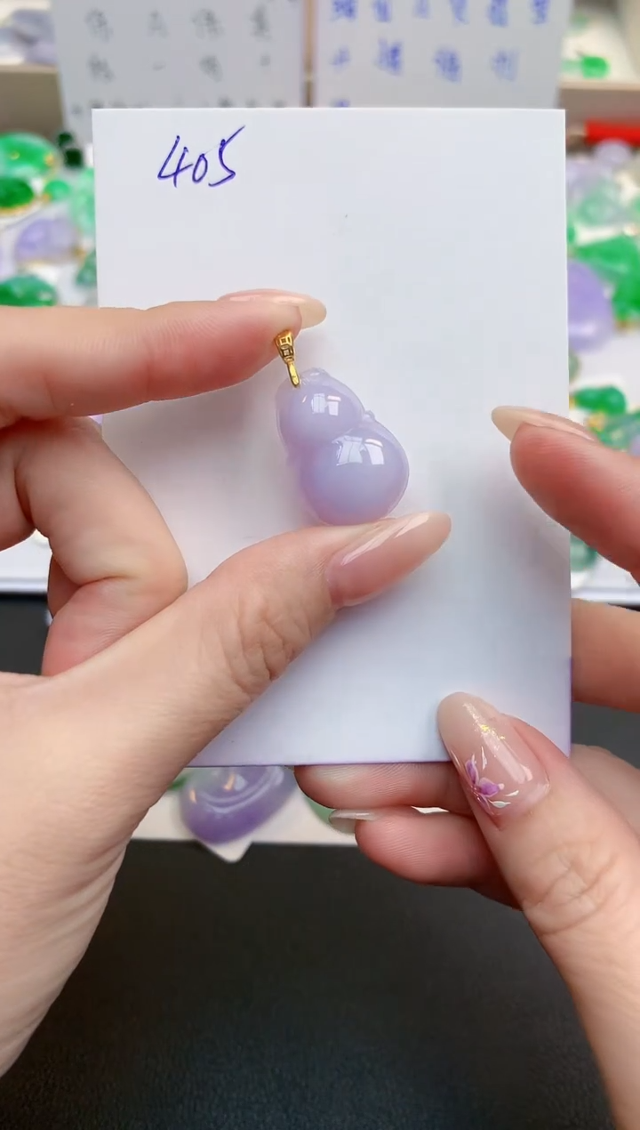 颈饰未镶嵌翡翠天然缅甸A货翡翠