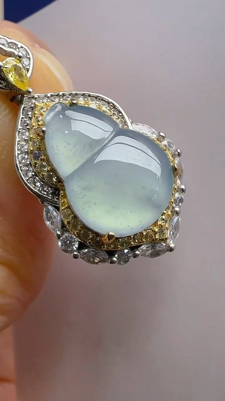 【闪购商品】翡翠吊坠(不含链)银S925镶嵌多样性团购发一件