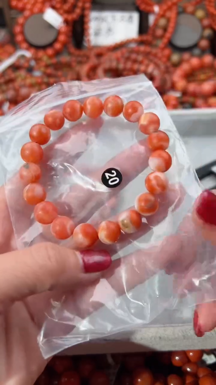 【闪购商品】南红玛瑙手串未镶嵌10+