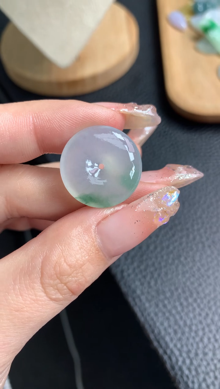 【闪购商品】定制翡翠未镶嵌扣子