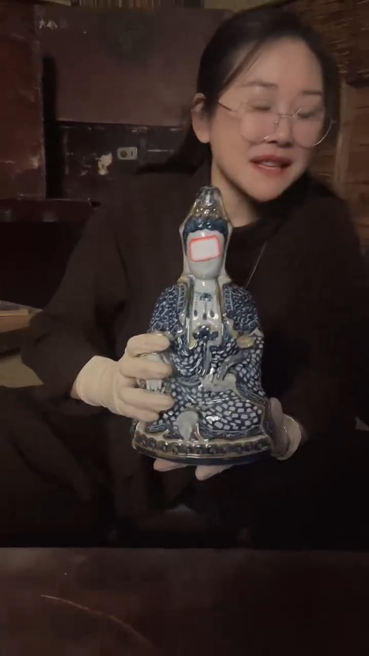 摆件瓷景德镇陶瓷摆件Y879