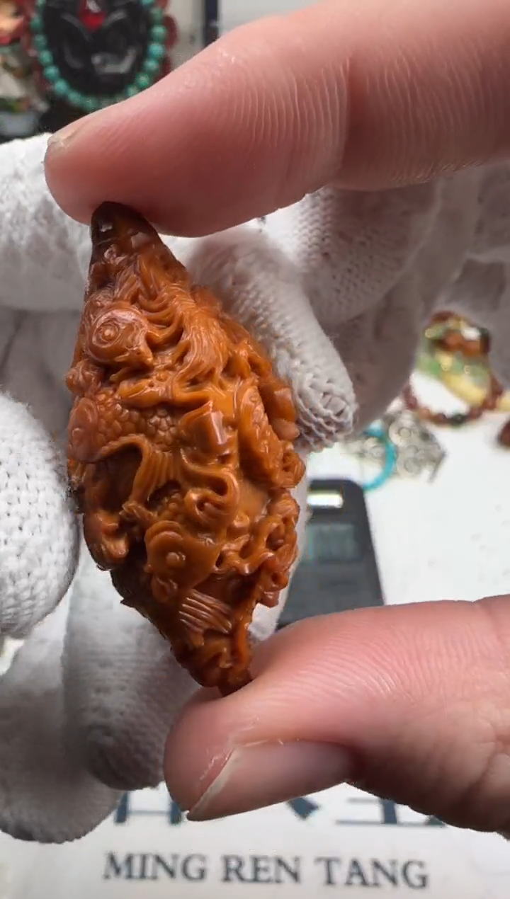 吊坠橄榄核橄榄核雕刻